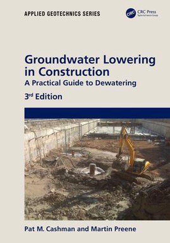 Applied Geotechnics - Groundwater Lowering in Construction - cover