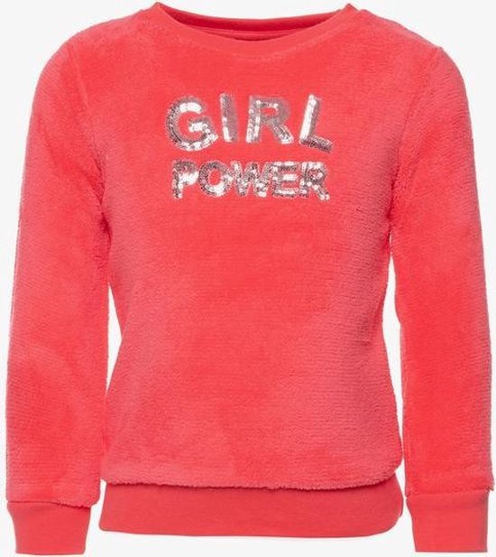 Minst Praten tegen hypothese Ai-Girl fluffy meisjes sweater - Roze - Maat 122/128 | bol.com