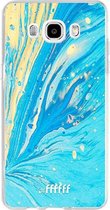 Samsung Galaxy J5 (2016) Hoesje Transparant TPU Case - Endless Azure #ffffff