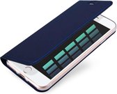 DUX DUCIS - Apple iPhone SE (2020) Wallet Case Slimline - Blauw