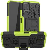 Huawei P40 lite Hoesje - Schokbestendige Back Cover - Groen