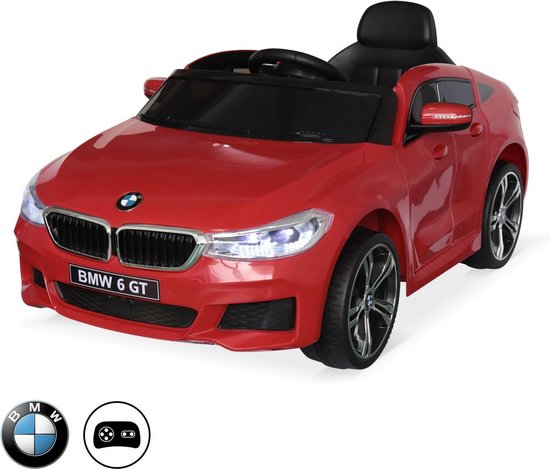 motor Promotie Pijnstiller BMW GT6 Gran Turismo rood, elektrische auto 12V, 1 plaats, cabriolet voor  kinderen met... | bol.com