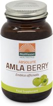 Mattisson - Absolute Amla Berry Extract 500mg - Indiase Kruisbes - Voedingssupplement - Gezondheid, Weerstand, Huid en Zenuwstelsel - 60 Capsules
