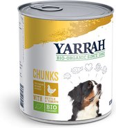 Yarrah Bio Hondenvoer Chunks Kip 820 gr