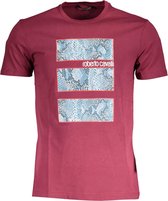 Roberto Cavalli T-shirt Rood L Heren
