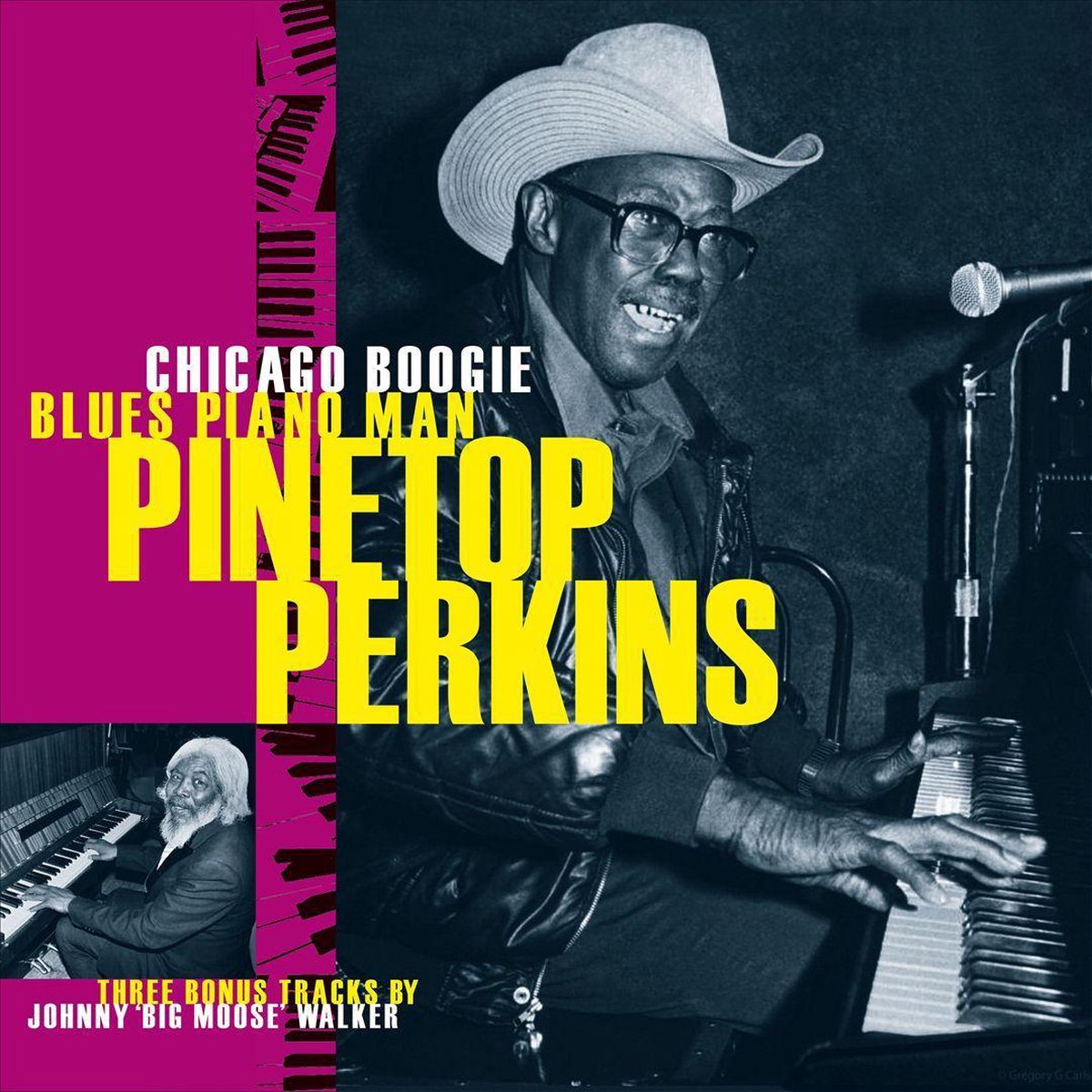 Afbeelding van product Music&Words  Chicago Boogie Blues Piano Man  - Pinetop Perkins