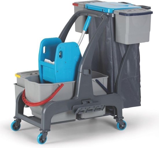 Foto: Professionele schoonmaakwagen procart jet 736s combisteel 7048 0055 horeca