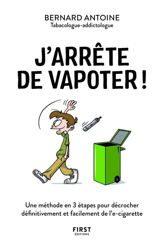 J'arrête de vapoter - Une méthode en 3 étapes pour décro ... - cover