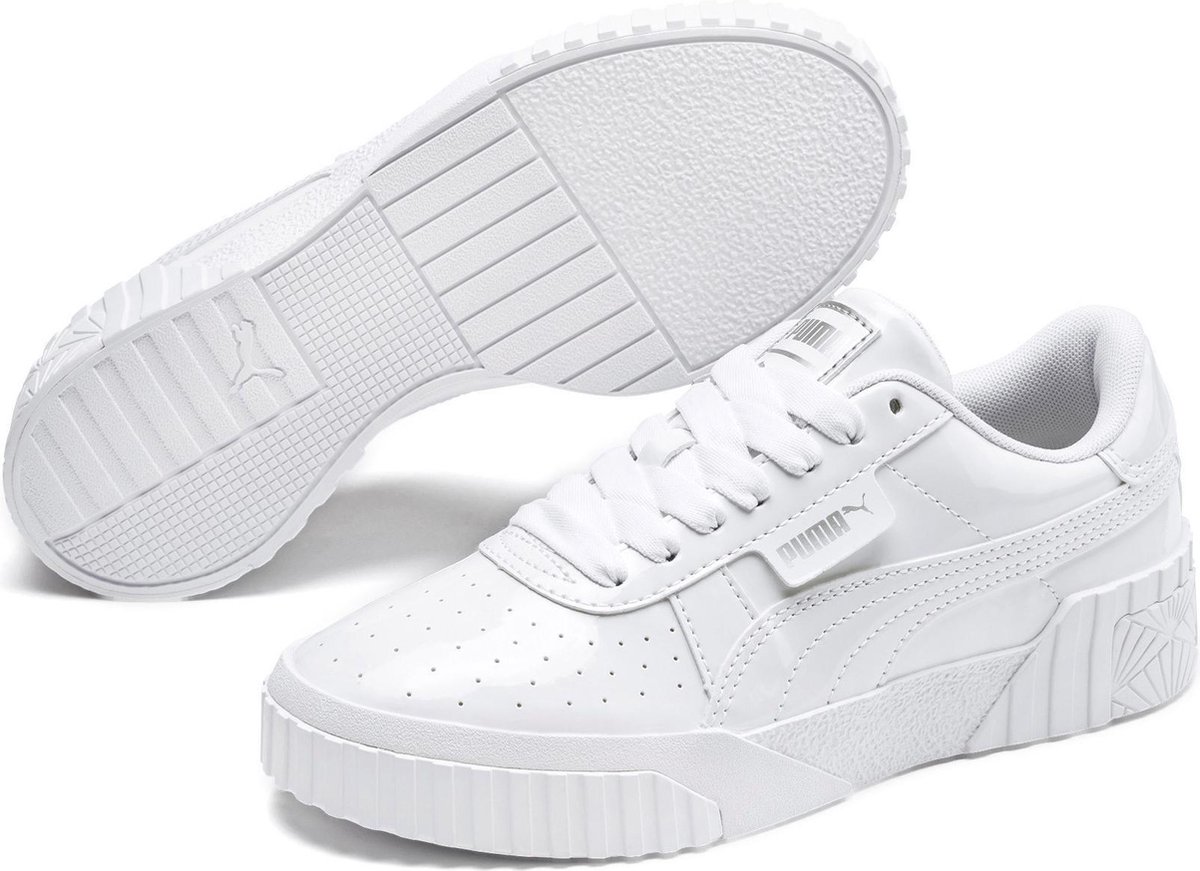 Puma - Dames Sneakers Puma Cali Patent Jr - Wit - Maat 37 | bol.com
