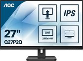 AOC (Q27P2Q) - LED-Monitor - 68.6 cm (27") - 2560 x 1440 1440p (Quad HD)