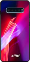 Samsung Galaxy S10 Plus Hoesje TPU Case - Light Show #ffffff