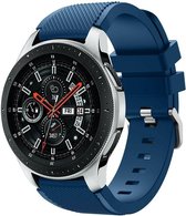 Geschikt voor Samsung Galaxy Watch silicone bandje - donkerblauw - 41mm / 42mm