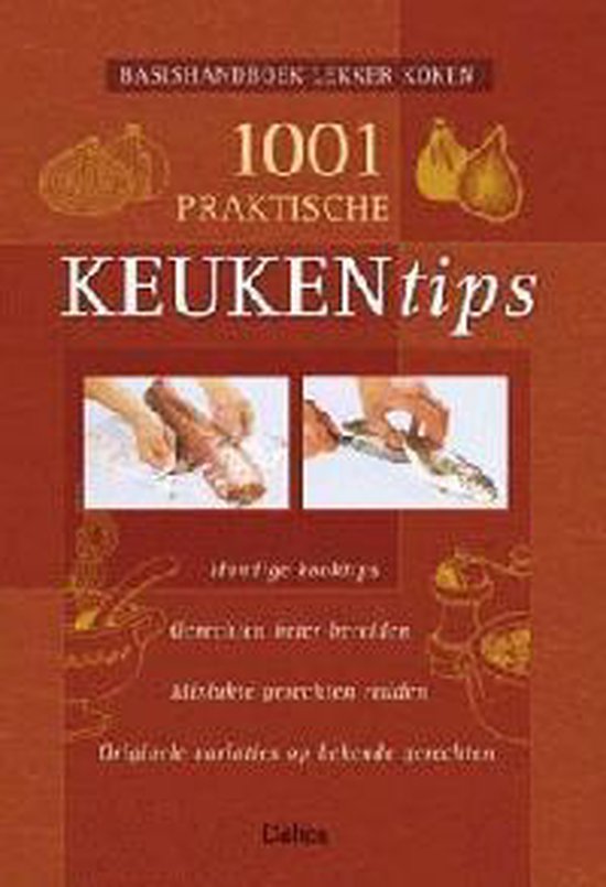 Cover van het boek '1001 praktische keukentips'