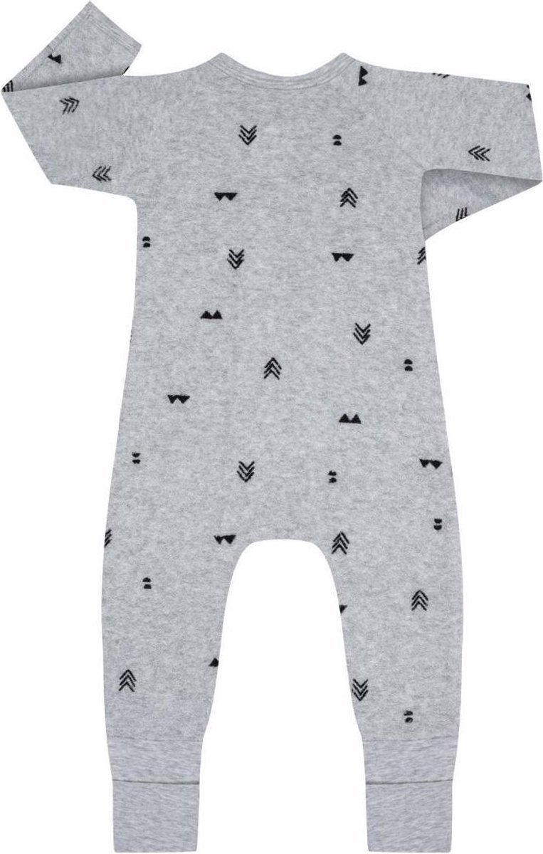 DIM BABY pyjama van Badstof Grijs Maat 84 cm bol