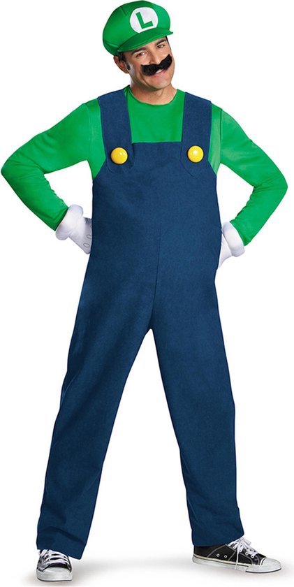 Luigi™ Deluxe outfit voor volwassenen - Verkleedkleding - XL