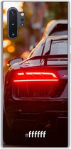 Samsung Galaxy Note 10 Plus Hoesje Transparant TPU Case - Audi R8 Back #ffffff