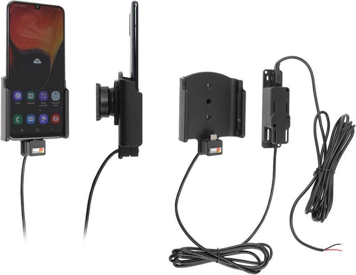 Brodit houder - Samsung Galaxy A50 Actieve houder met vaste voeding