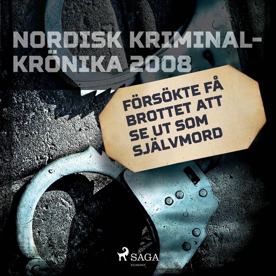 Försökte få brottet att se ut som självmord - cover