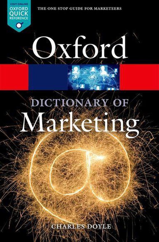 Oxford Quick Reference - A Dictionary of Marketing - cover