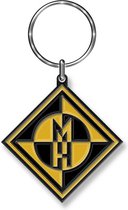 Machine Head - Diamond Logo Sleutelhanger - Geel/Zwart