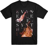 Evanescence Heren Tshirt -XL- Synthesis Zwart