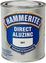 Hammerite Direct Over Aluzinc Metaallak - Wit - 750 ml