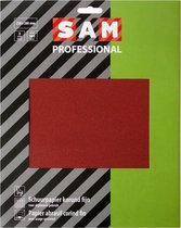 SAM professional schuurpapier droog korund fijn - 3 stuks