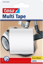 Tesa multi tape wit - 5 meter x 50 mm.