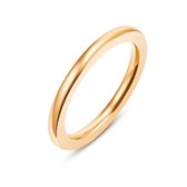 Twice As Nice Ring in rosé edelstaal, 2.5 mm  50