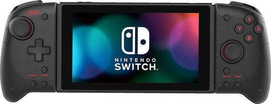 Hori Split Pad Pro Nintendo Switch Controller - Transparent Black cadeau geven