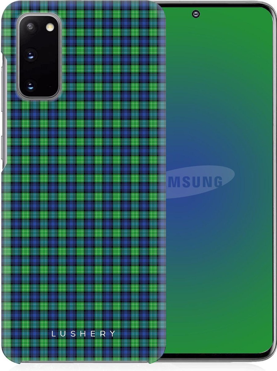 Lushery Hard Case voor Samsung Galaxy S20 - Touch of Tartan