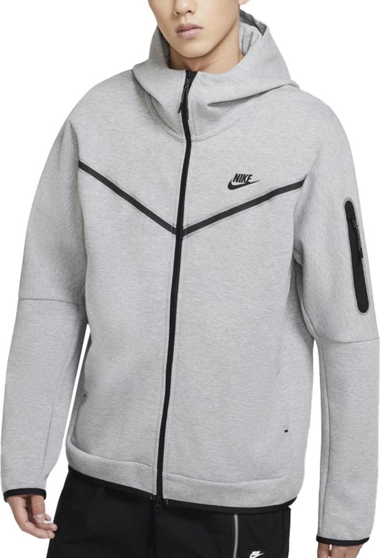 Nike Sportswear Tech Flock Hoodie Full Zip Vest Hommes - Taille XL