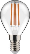 LED's Light LED Kogel lamp E14 - Transparant - 2.5W vervangt 25W - Warm wit
