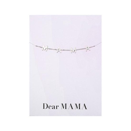 Investeren terug Maria Mama sieraden | Zilveren armband dames | Mama armband | Mama sieraad |  moederdag... | bol.com