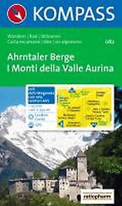 Cover van het boek '082: Ahrntaler Berge / Monti Di Valle Aurina 1:35, 000'