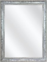 Spiegel met Lijst - Oud Zilver - 51 x 51 cm - Sierlijk