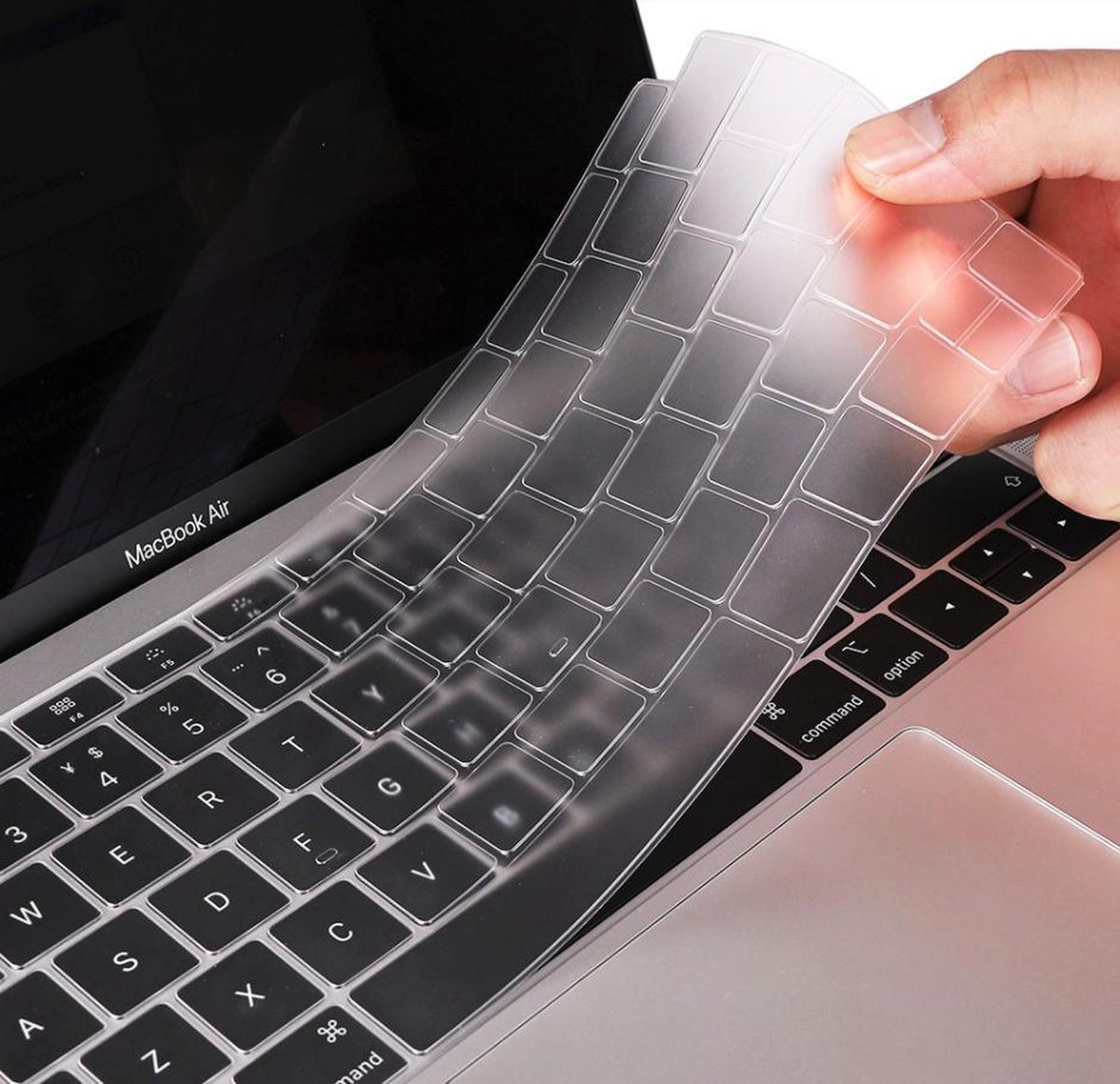 Keyboard bescherming - MacBook Air 13 - Transparant bol.com