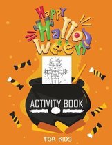 Halloween Activity Book For Kids