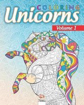 Coloring Unicorns 1