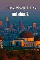 Los Angeles Notebook: A cool Los Angeles Photo Cover Notebook - Journal - Planner - Diary - Travel Notebook - 6x9 - 120 Pages - Wide Ruled L