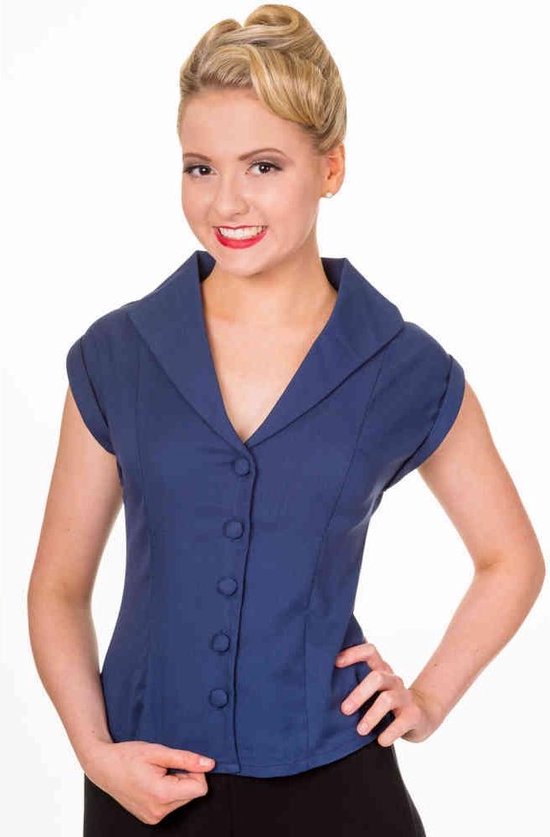 Dancing Days - DREAM MASTER Blouse - XL - Blauw
