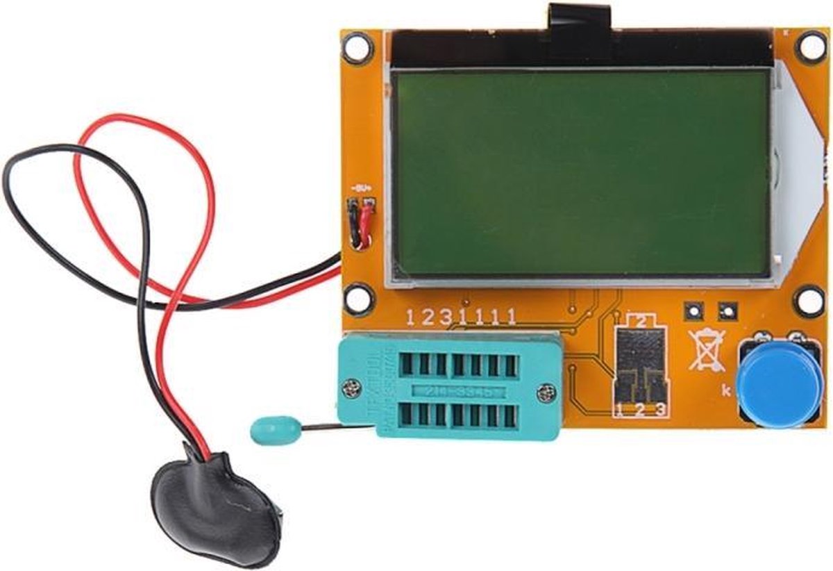 Let op type!! LDTR-WG0218 transistor tester weerstand capaciteit diode ESR SCR inductantie meter - Merkloos