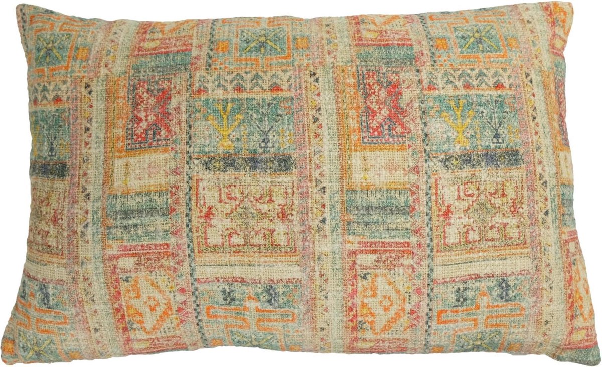 Fine Asianliving Indische Kussenhoes 60x40cm Handgemaakt Multicolour