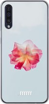 Samsung Galaxy A50s Hoesje Transparant TPU Case - Rouge Floweret #ffffff