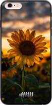 iPhone 6 Plus Hoesje TPU Case - Sunset Sunflower #ffffff