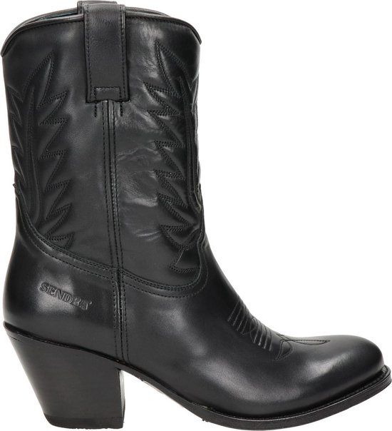 Sendra 13142 Laly cowboylaars Zwart Maat 38 Sendra 13142 Laly cowboylaars Zwart Maat 38