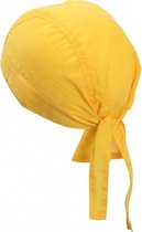 Geel kleurige bandana uni 1
