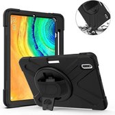 Huawei MatePad Pro 10.8 Cover - Hand Strap Armor Case - Zwart