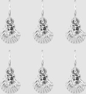 Hair Jewellery - Shell Zilver