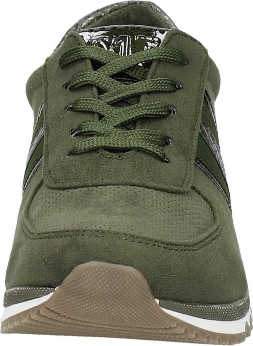 Marco Tozzi - Dames Sneakers - Groen | bol.com